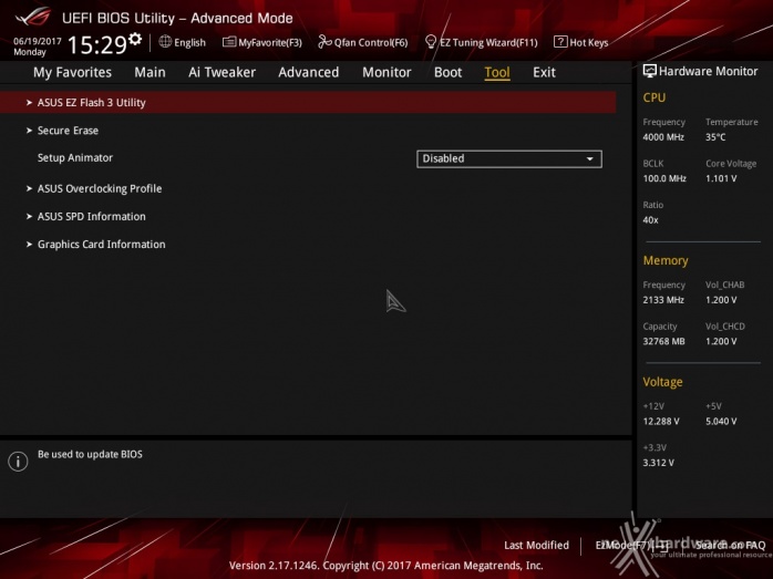 ASUS ROG STRIX X299-E GAMING 7. UEFI BIOS  -  Impostazioni generali 11