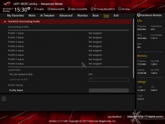 ASUS ROG STRIX X299-E GAMING 7. UEFI BIOS  -  Impostazioni generali 14