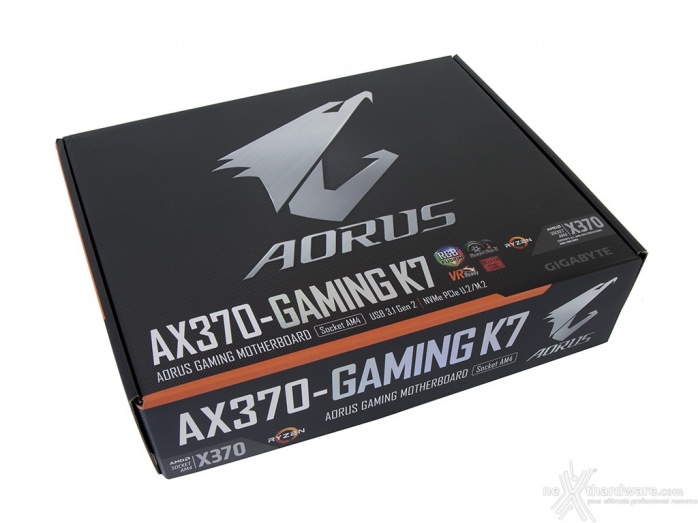GIGABYTE AORUS AX370-Gaming K7 3. Packaging & Bundle 1