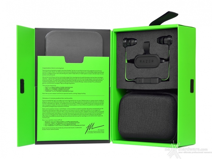 Razer HAMMERHEAD BT 1. Packaging & Bundle 2