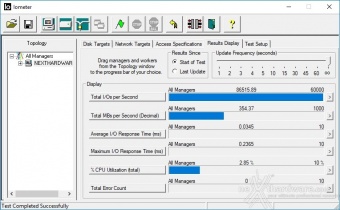 Kingston KC1000 480GB 10. IOMeter Random 4kB 1