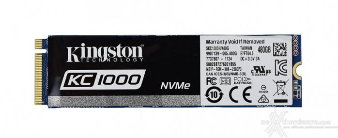 Kingston KC1000 480GB 1. Visto da vicino 8