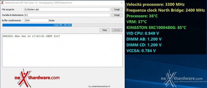 Kingston KC1000 480GB 4. Metodologia & Piattaforma di Test 4