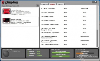 Kingston KC1000 480GB 3. Firmware - TRIM - Kingston SSD Manager 4