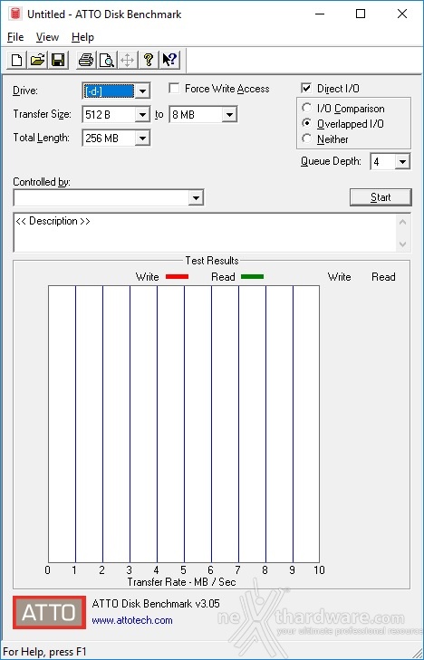 Kingston KC1000 480GB 13. ATTO Disk v. 3.05 1