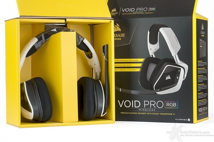 CORSAIR VOID PRO Surround & Wireless 1. Unboxing 8