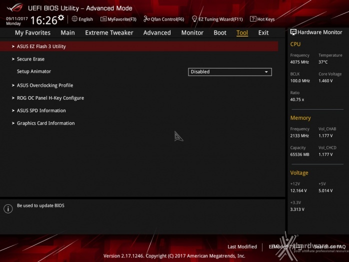 ASUS ROG ZENITH EXTREME 7. UEFI BIOS  -  Impostazioni generali 13