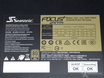 Seasonic FOCUS Plus 850W Platinum & 750W Gold 2. Visti da vicino 14