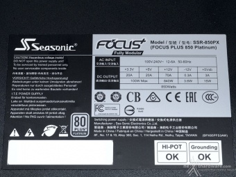Seasonic FOCUS Plus 850W Platinum & 750W Gold 2. Visti da vicino 12
