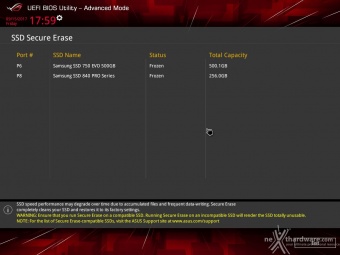 ASUS ROG CROSSHAIR VI EXTREME 6. UEFI BIOS  -  Impostazioni generali 19