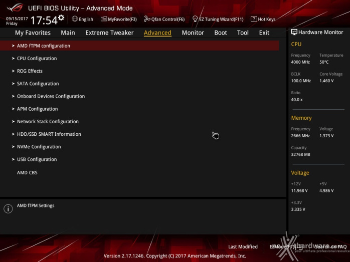 ASUS ROG CROSSHAIR VI EXTREME 6. UEFI BIOS  -  Impostazioni generali 2