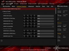 ASUS ROG RAMPAGE VI APEX 8. UEFI BIOS - Extreme Tweaker 17