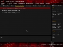 ASUS ROG RAMPAGE VI APEX 8. UEFI BIOS - Extreme Tweaker 18