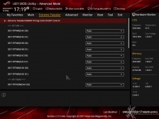 ASUS ROG RAMPAGE VI APEX 8. UEFI BIOS - Extreme Tweaker 20