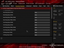 ASUS ROG RAMPAGE VI APEX 8. UEFI BIOS - Extreme Tweaker 21