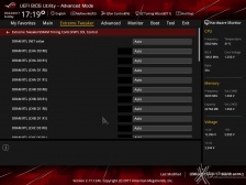 ASUS ROG RAMPAGE VI APEX 8. UEFI BIOS - Extreme Tweaker 23