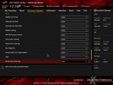 ASUS ROG RAMPAGE VI APEX 8. UEFI BIOS - Extreme Tweaker 24