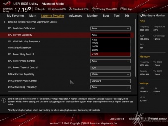 ASUS ROG RAMPAGE VI APEX 8. UEFI BIOS - Extreme Tweaker 10
