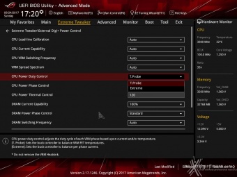 ASUS ROG RAMPAGE VI APEX 8. UEFI BIOS - Extreme Tweaker 11