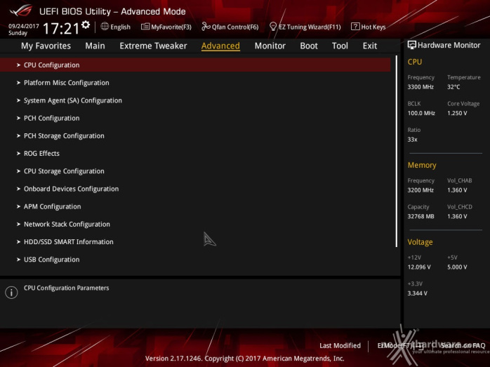 ASUS ROG RAMPAGE VI APEX 7. UEFI BIOS  -  Impostazioni generali 2