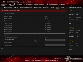 ASUS ROG RAMPAGE VI APEX 7. UEFI BIOS  -  Impostazioni generali 17