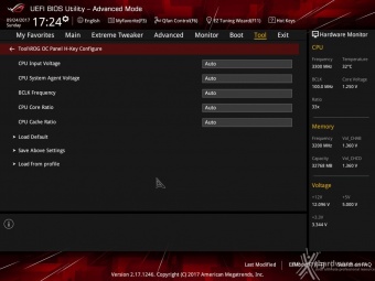 ASUS ROG RAMPAGE VI APEX 7. UEFI BIOS  -  Impostazioni generali 19