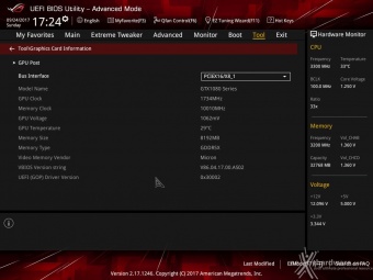 ASUS ROG RAMPAGE VI APEX 7. UEFI BIOS  -  Impostazioni generali 21