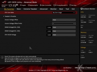 ASUS ROG RAMPAGE VI APEX 7. UEFI BIOS  -  Impostazioni generali 3