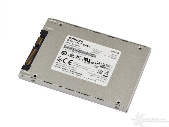 Toshiba TR200 480GB 2. Visto da vicino 2