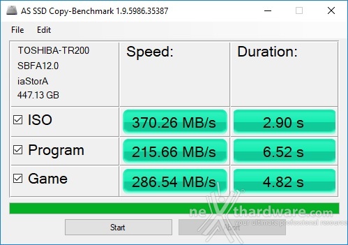 Toshiba TR200 480GB 12. AS SSD Benchmark 4