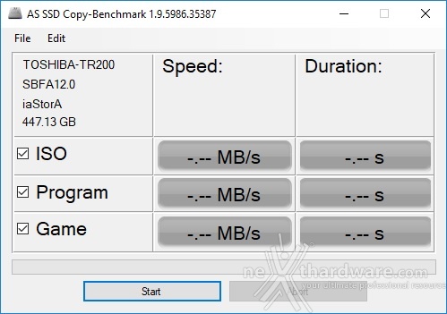 Toshiba TR200 480GB 12. AS SSD Benchmark 2