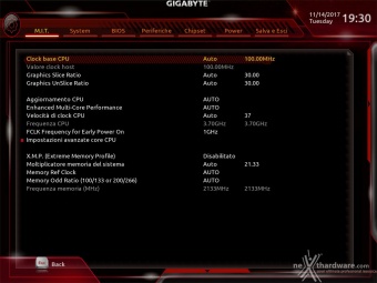 GIGABYTE Z370 AORUS Gaming 7 8. UEFI BIOS - M.I.T. 2