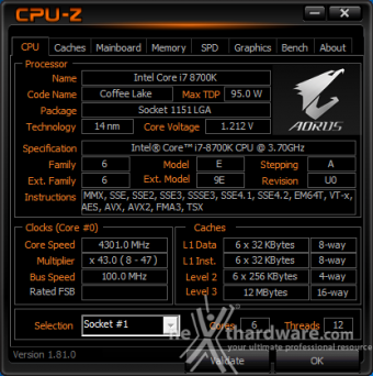 GIGABYTE Z370 AORUS Gaming 7 9. Metodologia di prova 2