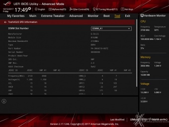 ASUS ROG MAXIMUS X APEX 7. UEFI BIOS  -  Impostazioni generali 18