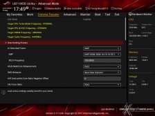 ASUS ROG MAXIMUS X APEX 8. UEFI BIOS - Extreme Tweaker 1