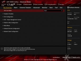 ASUS ROG MAXIMUS X APEX 7. UEFI BIOS  -  Impostazioni generali 3