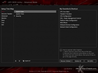 ASUS ROG MAXIMUS X APEX 7. UEFI BIOS  -  Impostazioni generali 4