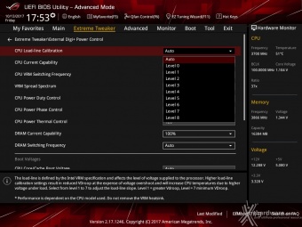 ASUS ROG MAXIMUS X APEX 8. UEFI BIOS - Extreme Tweaker 10