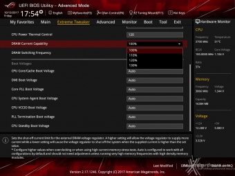 ASUS ROG MAXIMUS X APEX 8. UEFI BIOS - Extreme Tweaker 13