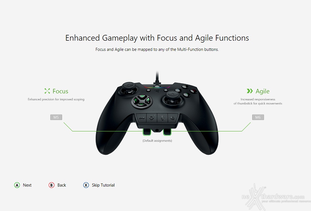 Razer wolverine focus and agile store