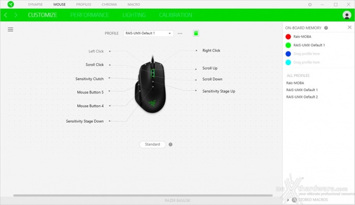 Razer Basilisk FPS 3. Razer Synapse 3 (Beta) 3