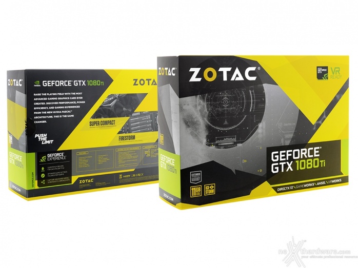 ZOTAC GeForce GTX 1080 Ti Mini 1. Packaging & Bundle 1