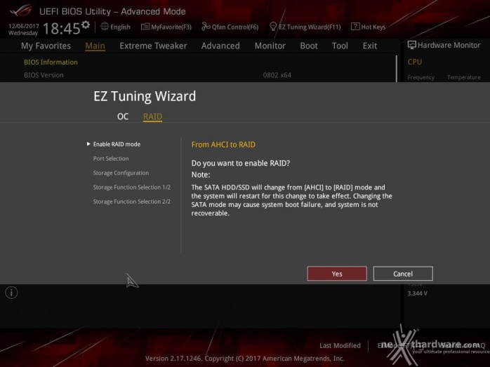 ASUS ROG MAXIMUS X FORMULA 7. UEFI BIOS  -  Impostazioni generali 25