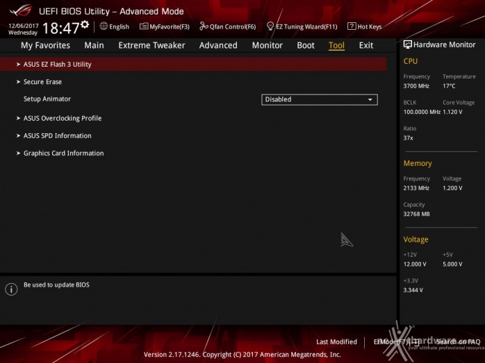 ASUS ROG MAXIMUS X FORMULA 7. UEFI BIOS  -  Impostazioni generali 13
