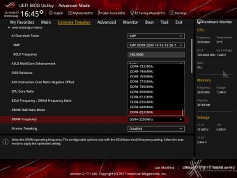 ASUS ROG MAXIMUS X FORMULA 8. UEFI BIOS - Extreme Tweaker 7