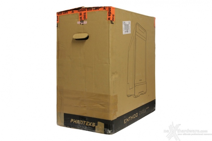 Phanteks Enthoo EVOLV ATX Tempered Glass 1. Packaging & bundle 1