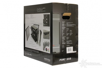Phanteks Enthoo EVOLV ATX Tempered Glass 1. Packaging & bundle 3