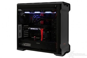 Phanteks Enthoo EVOLV ATX Tempered Glass 7. Installazione componenti 12