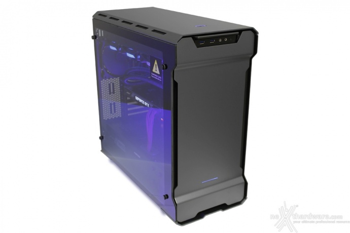 Phanteks Enthoo EVOLV ATX Tempered Glass 7. Installazione componenti 11