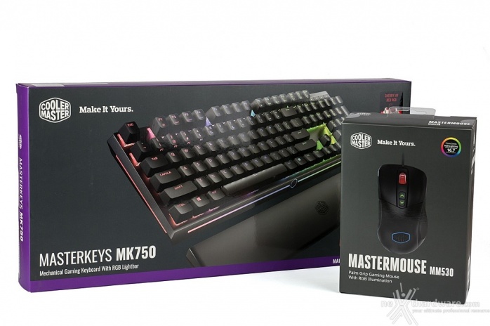 Cooler Master MasterKeys MK750 & MasterMouse MM530 1. Unboxing 1